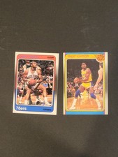 1988 Fleer Magic Johnson All-Star + Charles Barkley Lot Lakers 76ers HOF NM