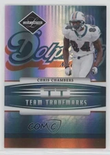 2006 Leaf Limited Team Trademarks Holofoil 46/50 Chris Chambers #TT-21 3c7