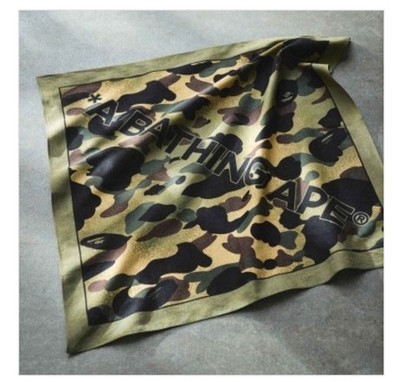 A BATHING APE 1st Camo Bandana BABYMONSTER Limited Japan Smart