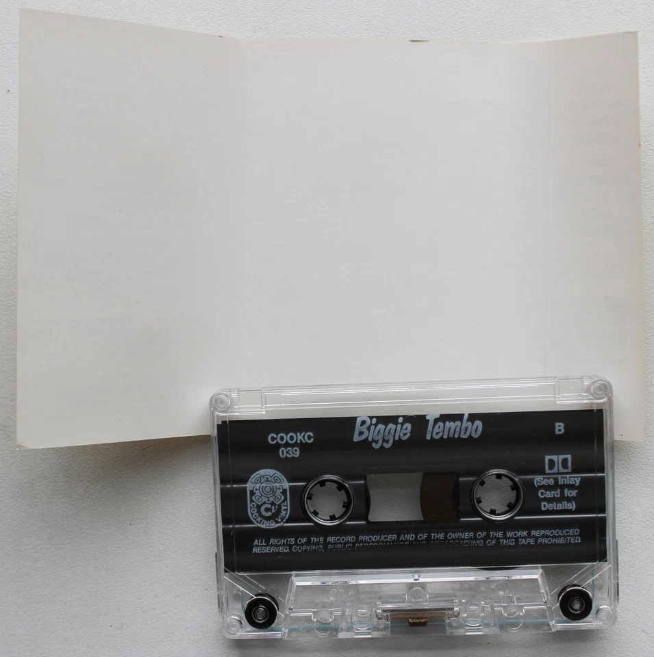 BIGGIE TEMBO - OUT OF AFRICA (COOKING VINYL COOKC039) 1992 UK CASSETTE TAPE - Image 3 of 3