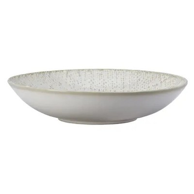 Oneida L6800000763 Luzerne Knit 24 oz Porcelain Coupe Dinner Bowl - 1 DZ
