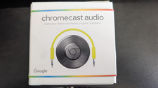 Google Chromecast Audio 2nd Generation Media Streamer - Black