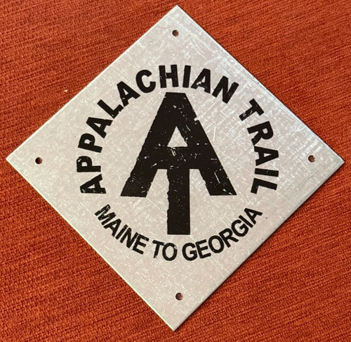 APPLACHIAN TRAIL US FOREST SERVICE MAINE TO GEORGIA TRAIL MARKER Sign