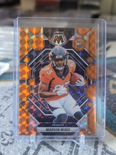 2023 Mosaic Marvin Mims #346 Orange Mosaic /199 Rookie