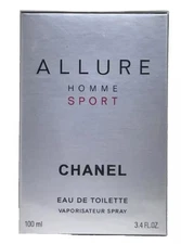 Chanel Allure Homee Sport Eau De Toilette 3.4 Oz Pre