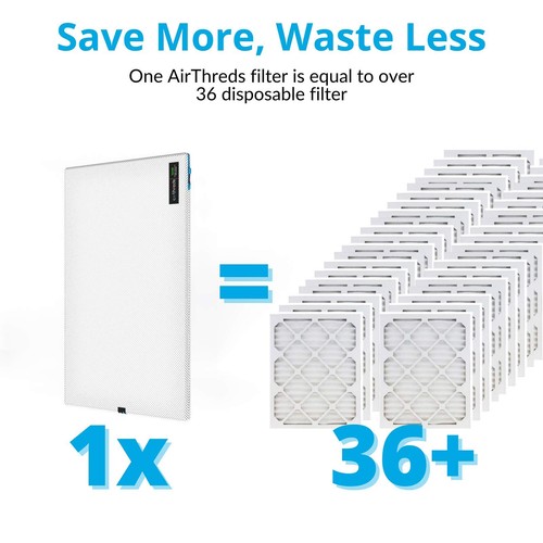 20x30x1 Air Filter for AC HVAC Furnace, Machine Washable & Dryer Friendly MRE... - Bild 5 von 8