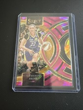 2024 Panini Select WNBA Premier Cameron Brink #191 Rookie Pink Ice