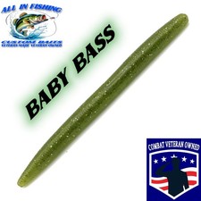 15ct stick bait worm choose size and color 