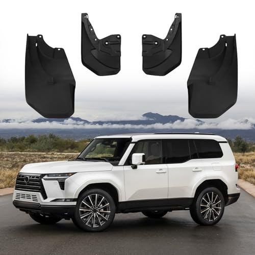 4 Pack Truck Mud Flaps Splash Guards fit for Lexus GX550 2024–25 Front & Rear