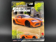 Hot Wheels 2021 Toyota GR Supra Fast and Furious HNW46-956L 1/64