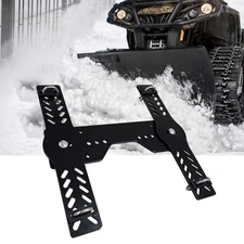 ATV Snow Plow Brackets, Snow Plow Base Frame OEM 105745 (Black)
