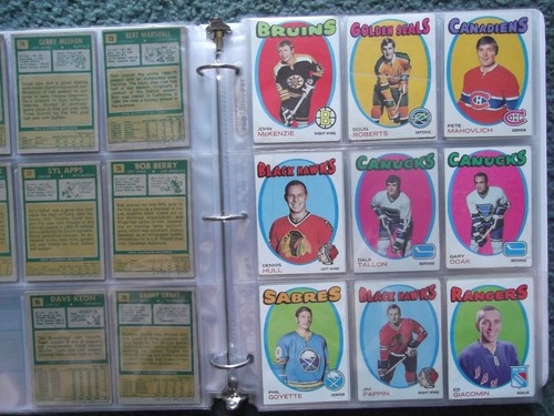 TOPPS HOCKEY NEAR COMPLETE SET LOTS-1971-72(103/132) 1980-81(175/264) w/STARS,RC - Picture 8 of 23