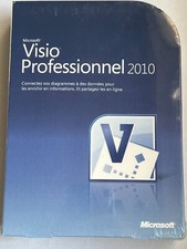 Visio Professionnel Pro 2010 DVD Retail Box french französisch D87-04396 NEW neu
