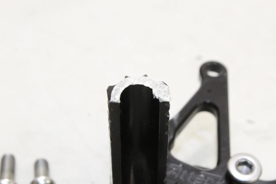 Juego trasero derecho Kawasaki Ninja Zx10r Attack RACING 2011-15 pedal clavija Foto 3 de 4