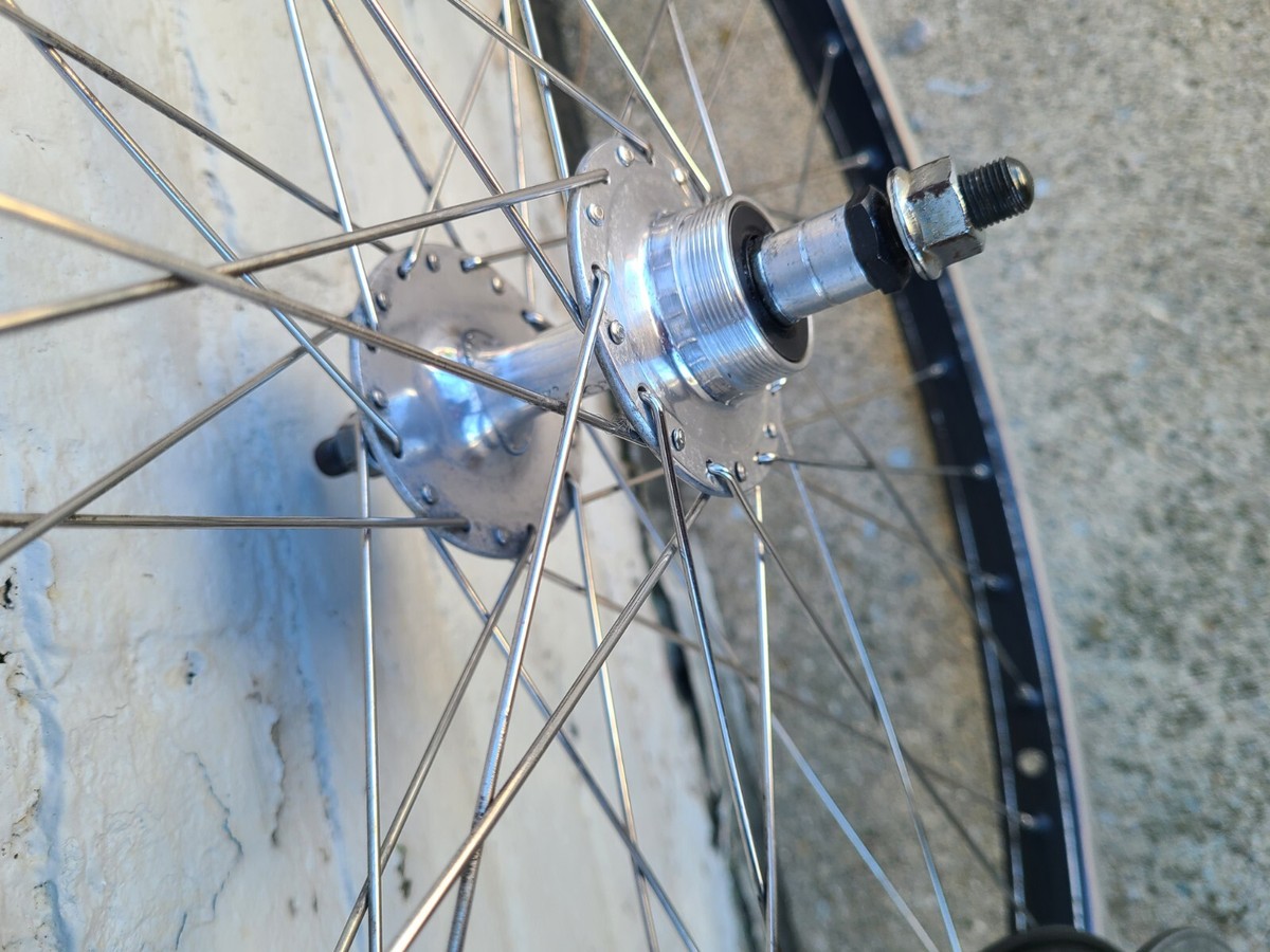 Old School Cruiser BMX Black Speedline Ukai Wheelset Suntour Hubs