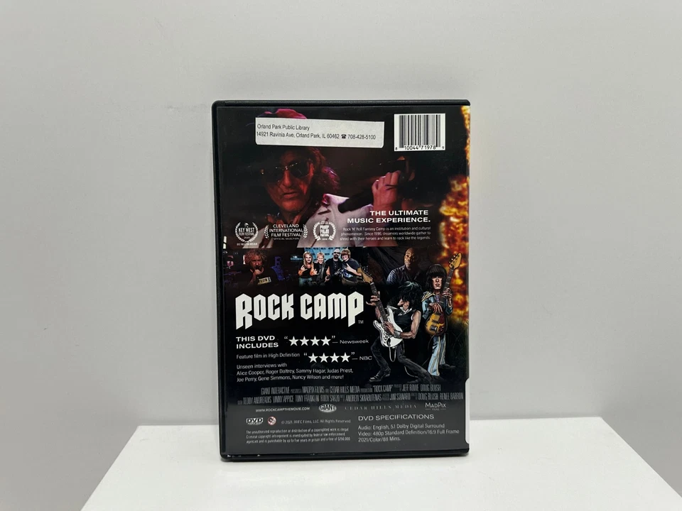 Rock Camp (DVD, 2021) Alice Cooper, Gene Simmons, Roger Daltry, Judas Priest - Image 2 of 4