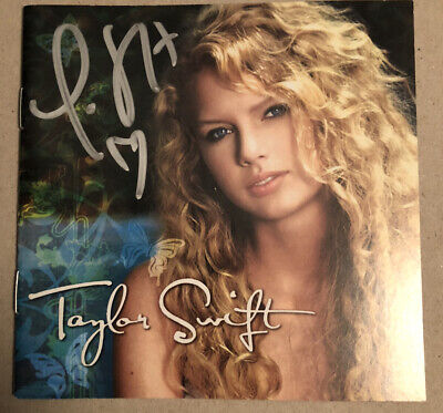 Taylor Swift Signed Debut CD Taylor Swift