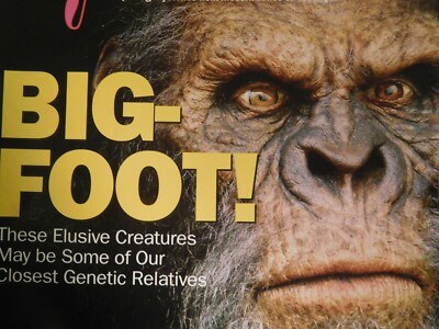 [入手困難] MR.S ( mister sasquatch ) 版画作品 Rare Mysteries Magazine Summer/Fall 2006 Bigfoot on Cover