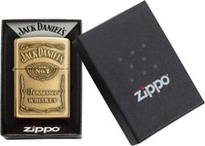 ZIPPO JACK DANIELS incl. Diamant GRAVUR + mit oder ohne Geschenk-Set 60001212