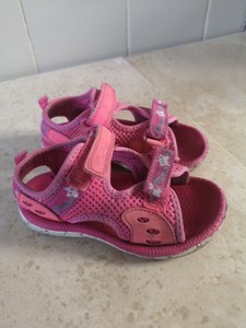 clarks flip flops kids purple