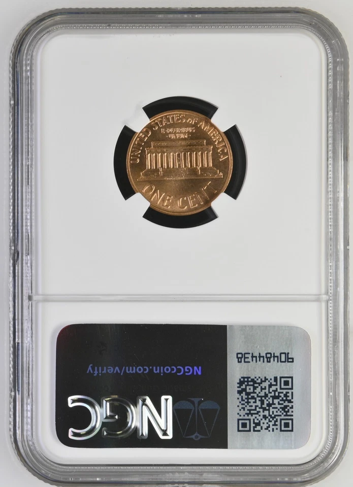 1960 D Lincoln Cent Small Date NGC MS67+ RED SD RD POP 15/0 RARE - Image 2 of 2