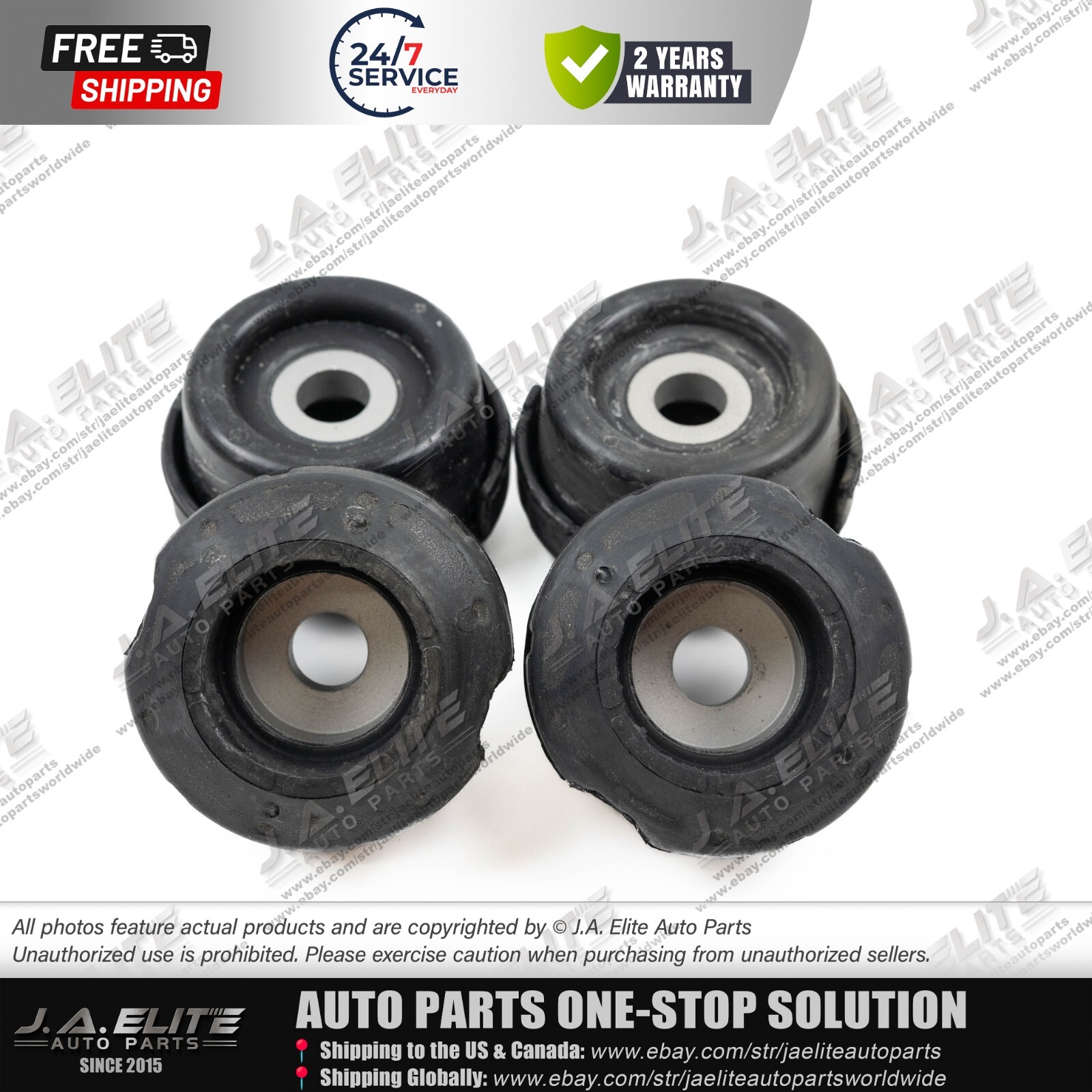 4pcs Genuine Shock Absoreber Top Glues fit Maserati Quattroporte GT GC, 228842