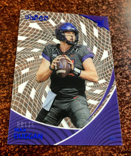 2023 Chronicles DP Clear Vision MAX DUGGAN BLUE #'d /99 Rookie RC SP LA CHARGERS