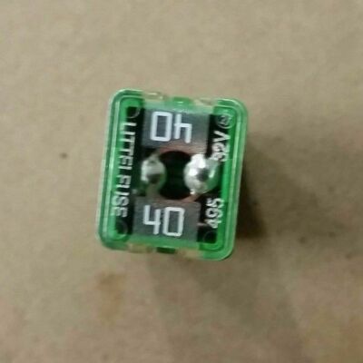 AUDI A3 S3 RS3 8V 2013-20 40A GREEN LITTLE FUSE CARTRIDGE CASE FUSE Fuses
