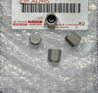 20-PC Lug Nut Covers For Lexus RX350/RX450H 2023-2025 - 17mm Silver Wheel Bolt Caps
