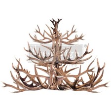 Re-Design with Prima Transfer - Antler Chandelier