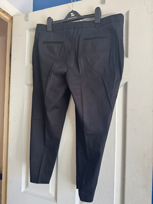 h&m black cigarette trousers H&M, Ladies, Black, Slim Fit, Cigarette Trousers, Euro 42/UK14