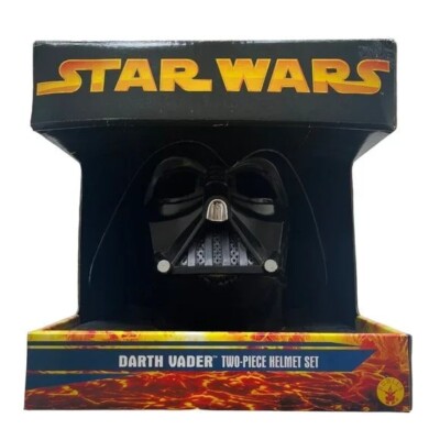 RUBIES STAR WARS DARTH VADER 2PC HELMET MASK COSPLAY