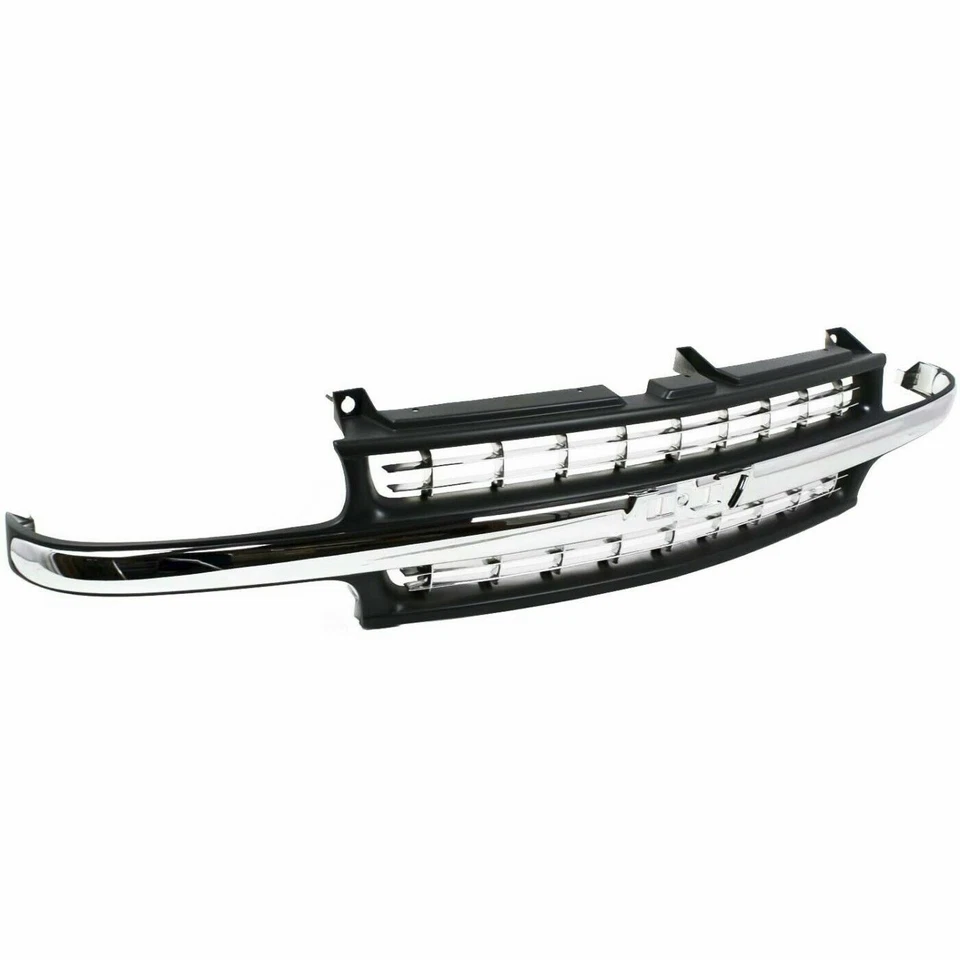 Front Grille Fits Chevrolet Silverado 1500 1999-2002 15764313 GM1200424 - Image 3 of 4