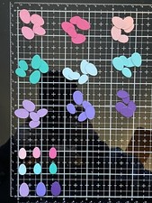 54 little easter eggs die cut cardstock embellishment for cards  scrapbooking