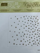 Stampin' Up! Scattered Sequins Textured Embossing Folder