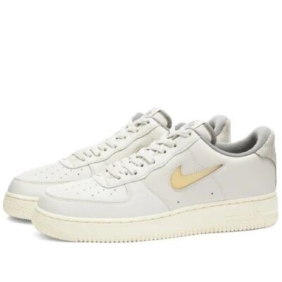NIKE AIR FORCE '07 LX VINTAGE LIGHT BONE GREY SIZE UK