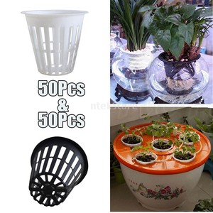 100pcs 2 Inch Garden Slotted Mesh Net Cups Pots For Hydroponics Heavy Duty Ebay