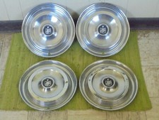 1961 Mercury Hub Caps 14 Set Of 4 Wheel Covers 61 Merc Hubcaps