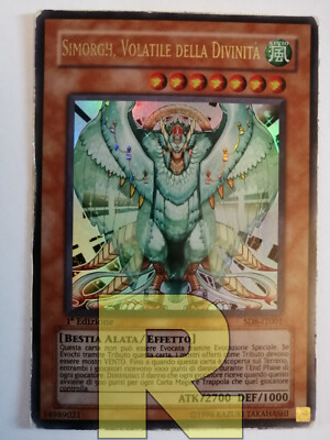 Simorgh Volatile Of Divinity  Ultra Rare  SD8-IT001  1. Auflage Italiano Good