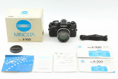 Near MINT w/ Box] Minolta X-700 Camera MC Rokkor PF 58mm f/1.4