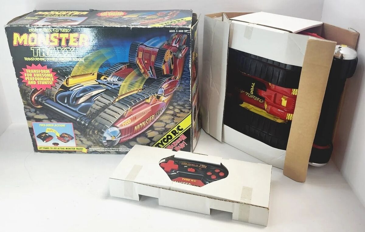 Vintage Tyco Monster Traxx 9.6V Turbo RC NEW IN OPEN BOX Vintage Tyco Monster Traxx 9.6V Turbo RC NEW IN OPEN BOX