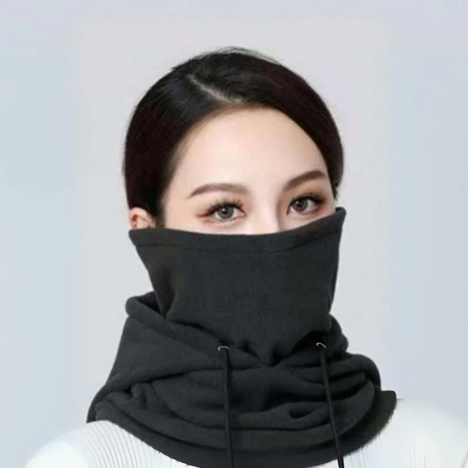 Máscara térmica de invierno polar a prueba de viento pasamontañas esquí máscara facial completa para hombres mujeres Foto 2 de 4