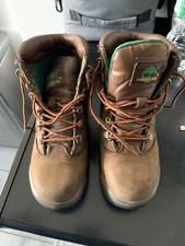 Timberland boots kids sz 1.5 beef  broccoli pre- owned