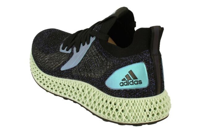 Adidas Alphaedge 4D Core Black-Glory Blue-Collegiate Purple FV6106 Mens Size 11 Men main image 4