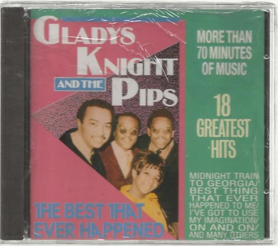RARE GLADYS KNIGHT & PIPS CD BEST THAT EVER HAPPENED 1988 BUDDAH RECORDS CANADA 