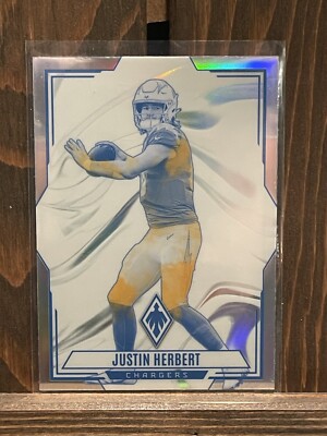 2023 Panini Phoenix - Chargers Justin Herbert Contours Insert #CON-5 | eBay