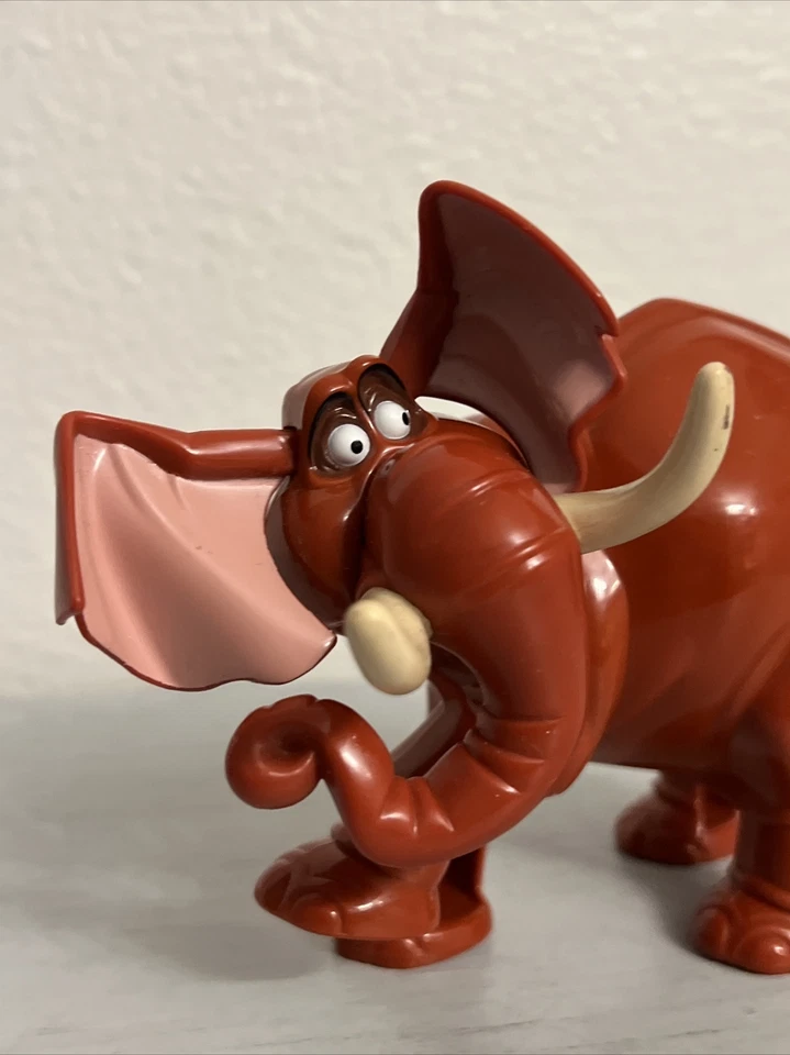 "FIGURA DE ACCIÓN ELEFANTE TARZÁN TANTOR 4,5"" JUGUETE DISNEY DE PLÁSTICO (USADO)" Foto 3 de 4