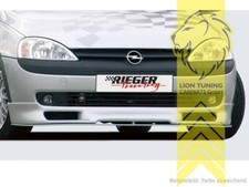 Rieger Frontspoiler Spoilerlippe Spoiler für Opel Corsa C