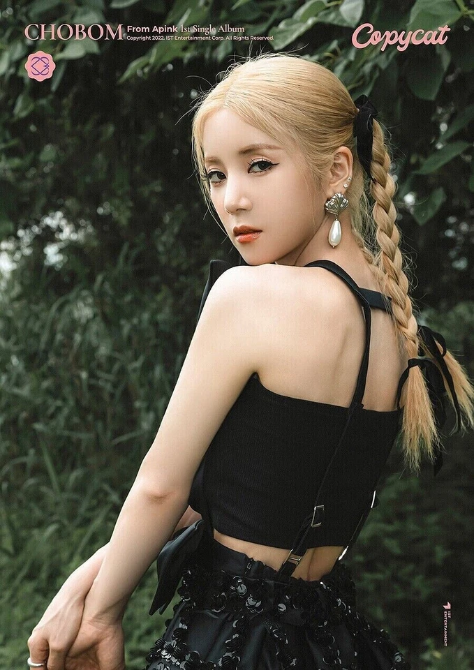 APINK CHOBOM COPYCAT 1st Single Album PLATFORM Ver/Card Album+Foto Karte+Sticker - Bild 4 von 4