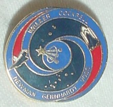 PINBACK NAVETTE DE LA NASA ENDEAVOUR STS-69 COCKRELL WALKER NEWMAN VOSS GERNHARDT